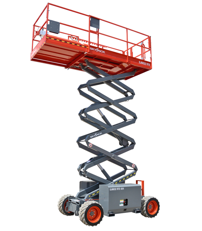 All Terrain Scissor Lifts Skyjack 6832 RT